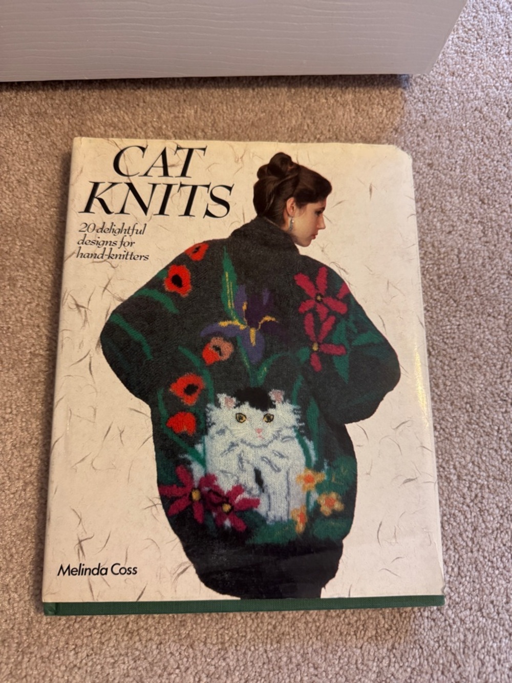 1988 cat knitting pattern book